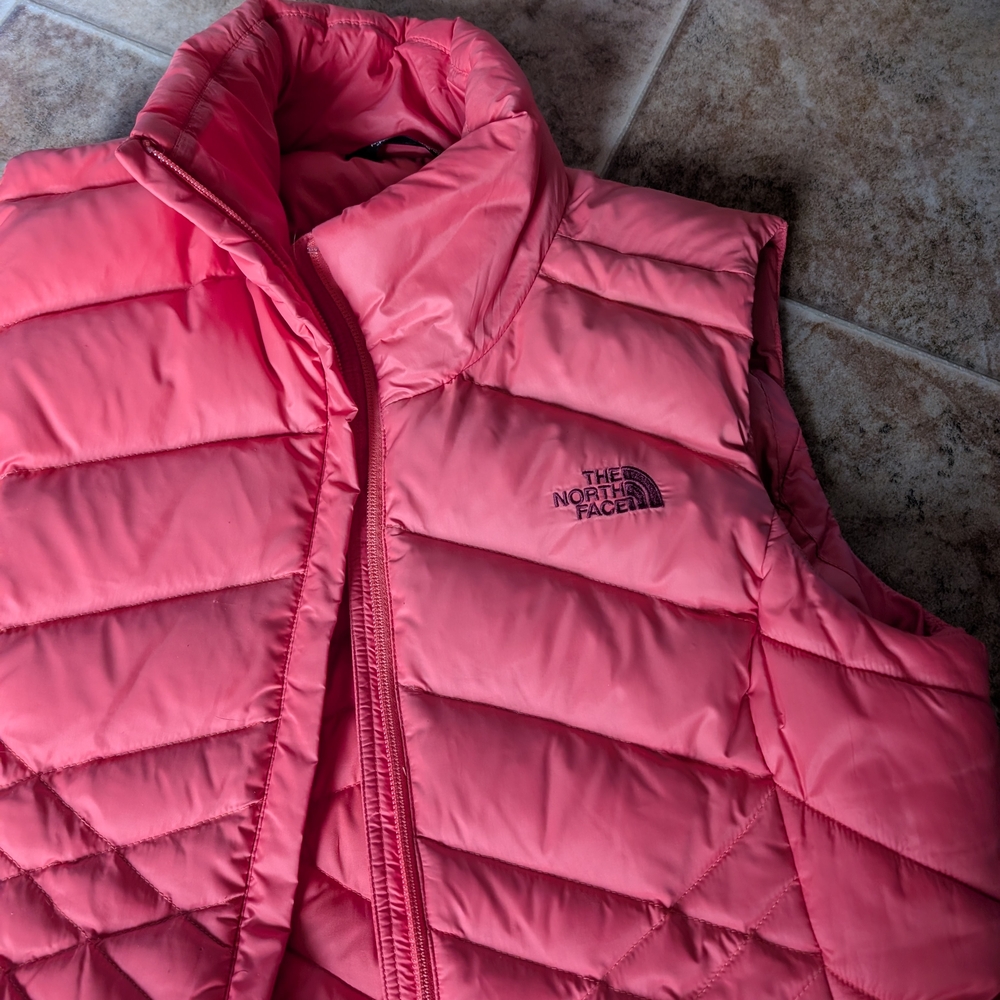 The North Face Pink Puffer Vest